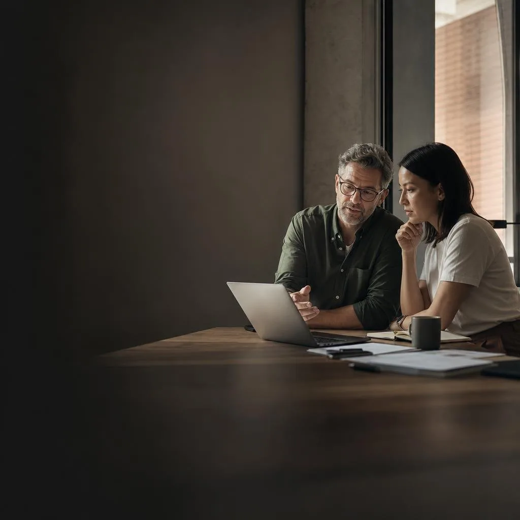 Finance and engineering teams reviewing cloud spend together at a desk